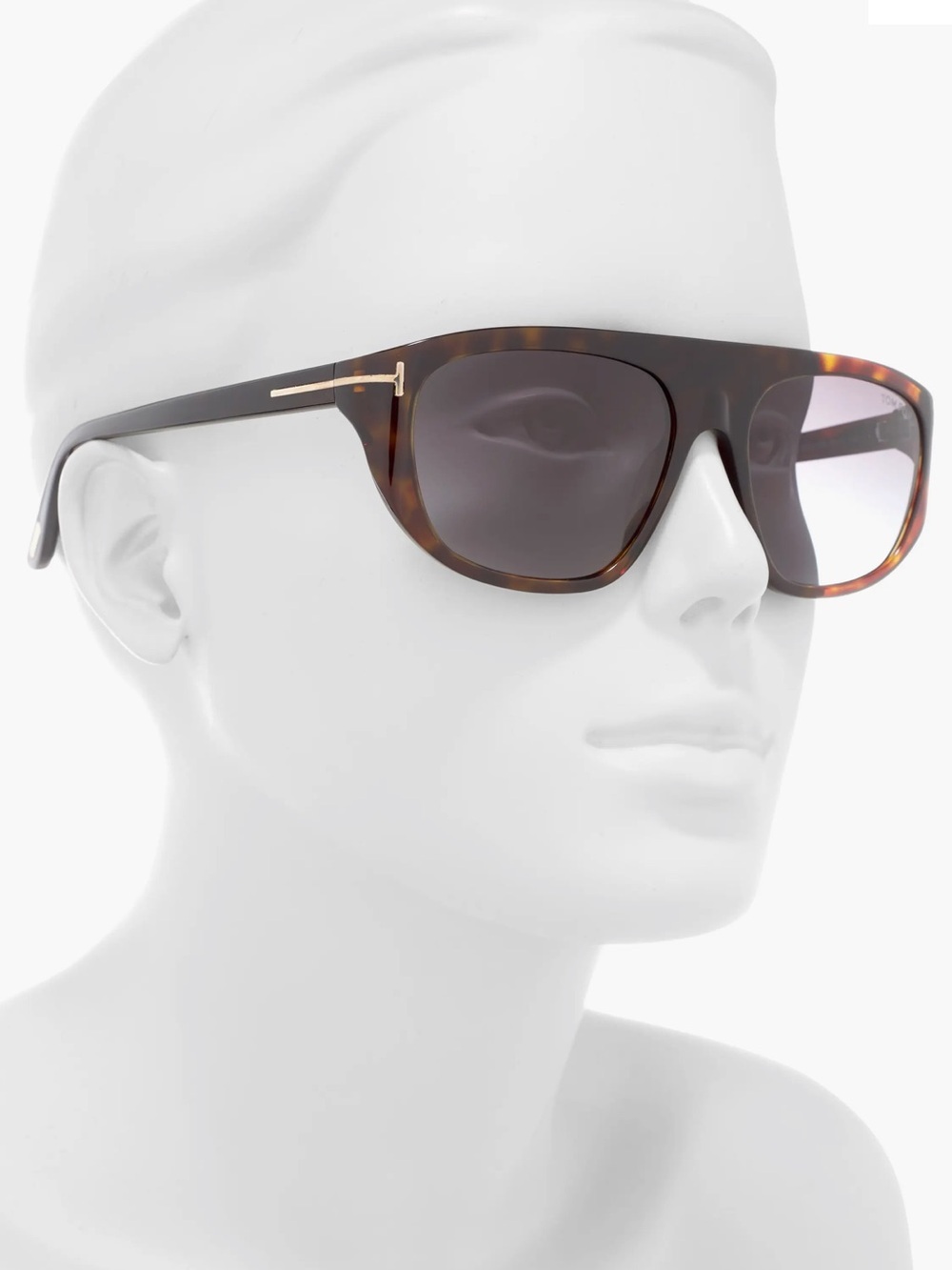 BNWT TOM FORD EDWARD-02 TF1002 58mm Pilot Sunglasses
